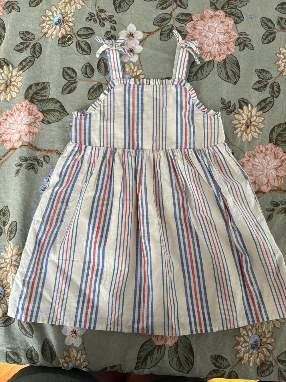 Cat & Jack Americana Dress with Blue and Red stripes